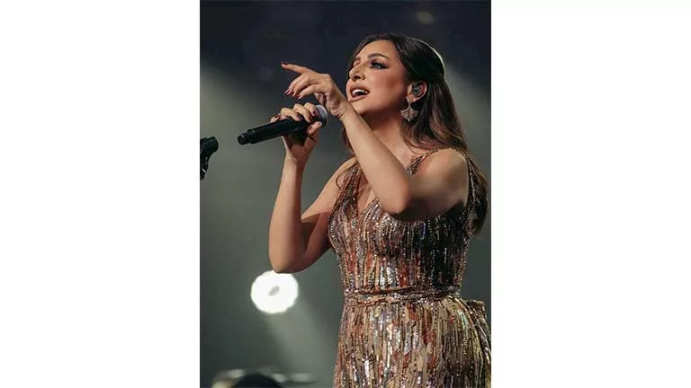قبل ساعات من إقامته.. أنغام تكشف عن مفاجأة بشأن حفلها بالأهرامات
