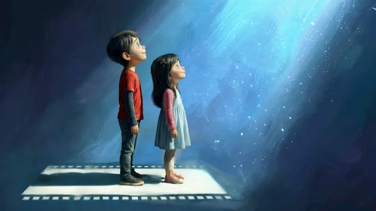 بوستر الدورة الأولى لمهرجان المنصورة الدولي لسينما الأطفال