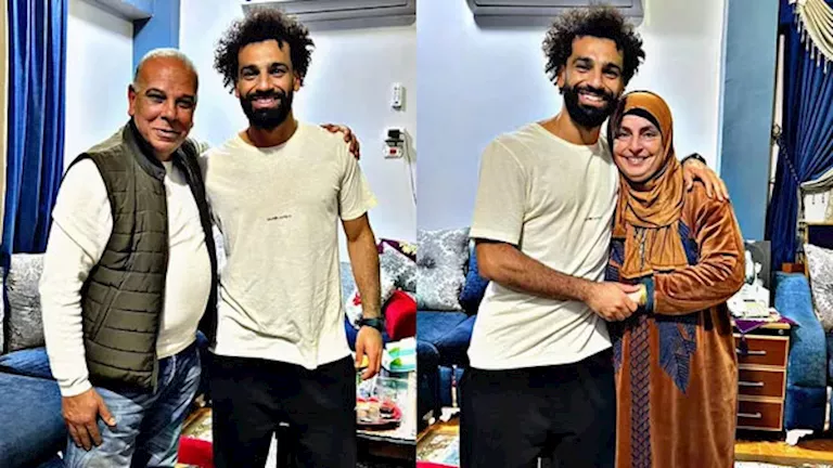 قبل محمد صلاح.. 15 صورة وأبرز حضور لعائلات اللاعبين في اللحظات الحاسمة