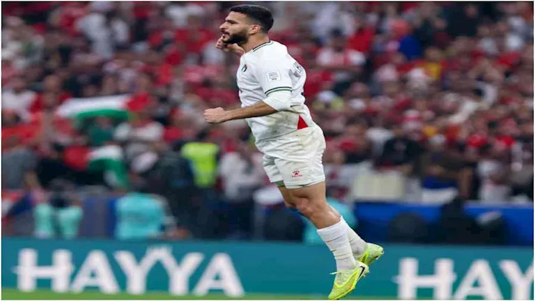 ماذا قدم حامد حمدان في مباراة سوريا وفلسطين؟