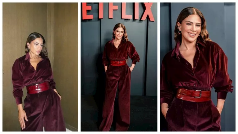 أحدث ظهور لـ صبا مبارك في فعالية “نيتفليكس” بمهرجان البحر الأحمر