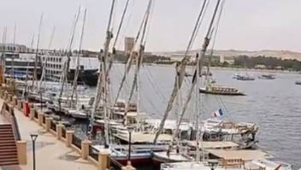 تقلبات للطقس .. غيوم تغطى سماء أسوان