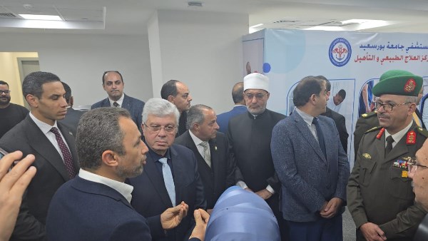 بطاقة 540 سرير.. وزيرا الأوقاف والتعليم العالي يفتتحان مستشفى جامعة بورسعيد