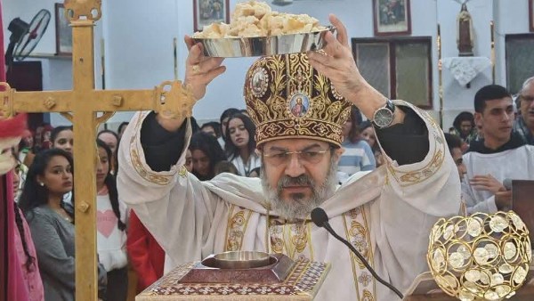 الأنبا توما يترأس قداس عيد الحبل بلا دنس بكنيسة السيدة العذراء مريم بالهماص