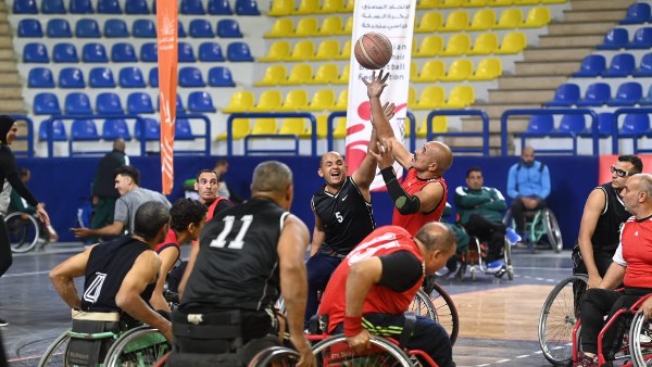 الحسن القاهرة والفيوم يتصدران دوري السلة للكراسي المتحركة رجال
