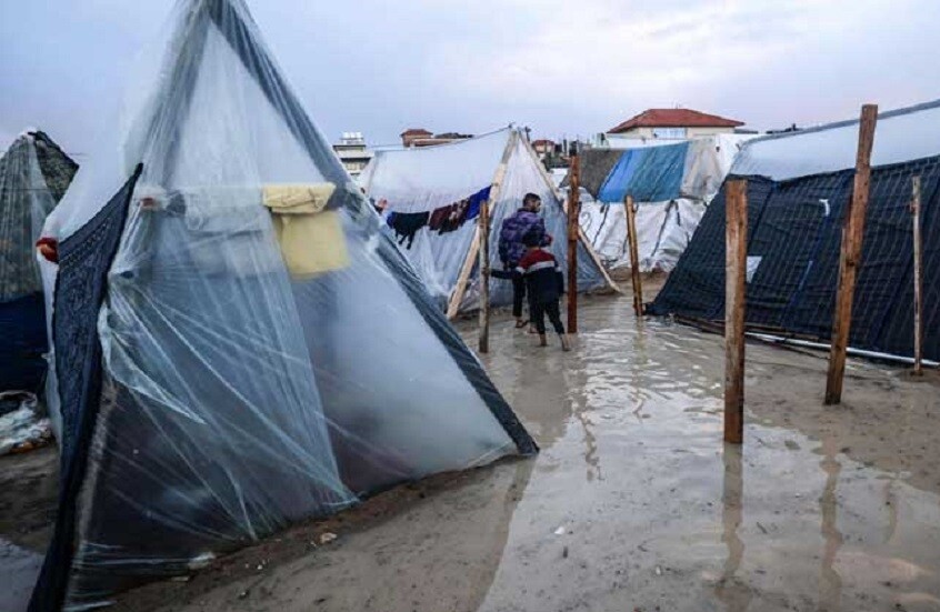 غزة تغرق … سما الإخبارية