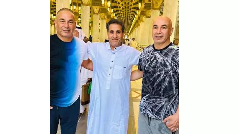 أحمد شيبة يحتفل بتأهل المنتخب المصري لنصف نهائي أمم أفريقيا