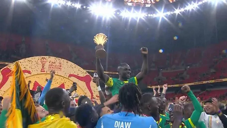 مكافأة فوز منتخب السنغال بأمم أفريقيا تتضاءل.. ما السبب؟