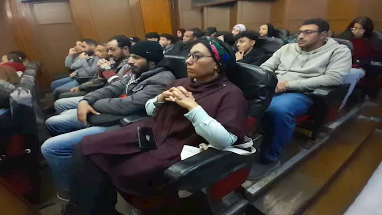 فعاليات اليوم الأول لورشة مهارات التكوين البصري بمركز الثقافة السينمائ