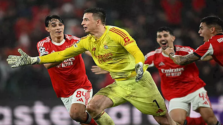 مدرب وحارس بنفيكا يكشفان كواليس الفوز القاتل على ريال مدريد