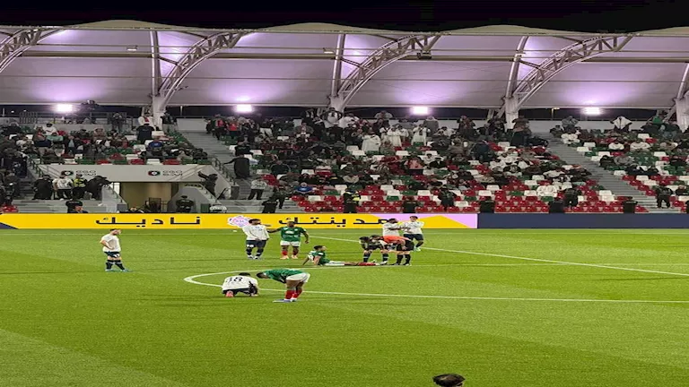 5 صور لبكاء أحمد حسن كوكا بعد تعرضه للإصابة في مباراة الاتفاق والأخدود