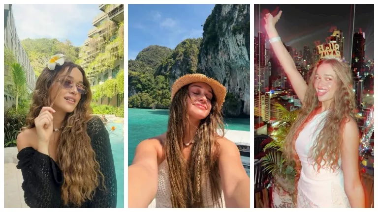 بالصور- نور إيهاب تستقبل عام 2026 برحلة في تايلاند