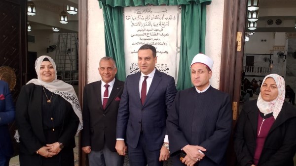 نائب محافظ بورسعيد يفتتح مسجد الحرم بمساكن اللؤلؤة | صور نائب محافظ بورسعيد يفتتح مسجد الحرم بمساكن اللؤلؤة | صور
