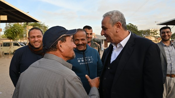 محافظ الغربية يتفقد أعمال النظافة ورفع الإشغالات بطنطا