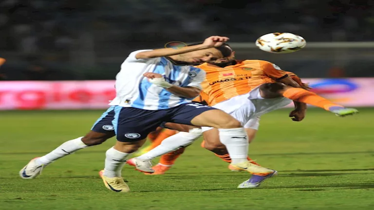 لحظة بلحظة.. بيراميدز 1 ضد 0 نهضة بركان