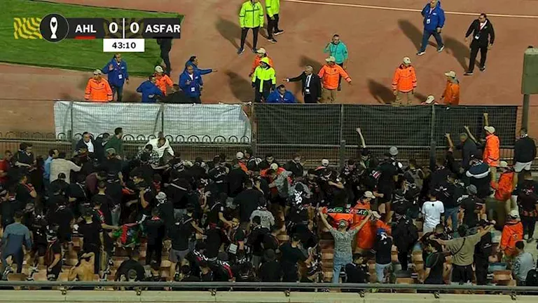 رسالة قوية من لاعب الجيش الملكي للاتحاد الأفريقي بعد مباراة الأهلي