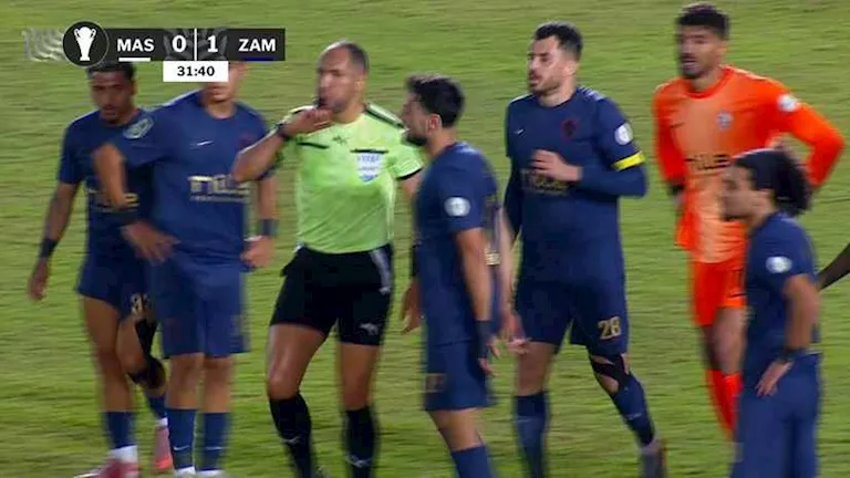 لحظة بلحظة.. الزمالك 1 ضد 1 المصري البورسعيدي.. نهاية الشوط الأول