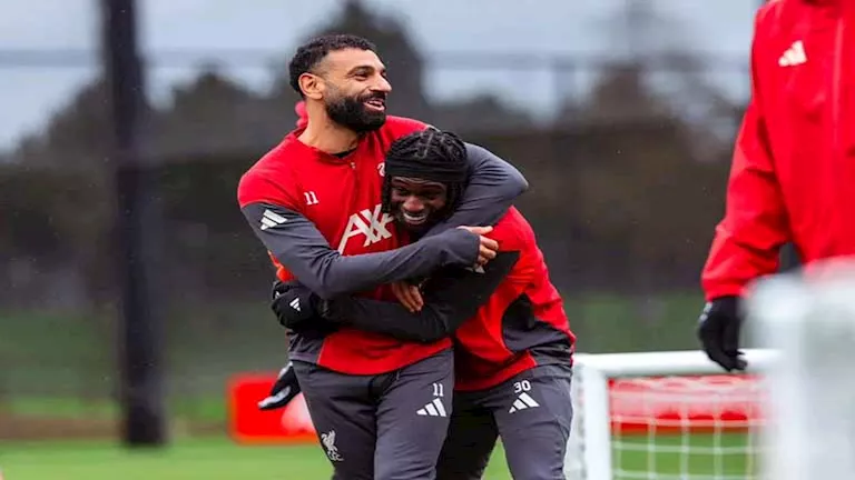 “في المران”.. 4 صور جديدة لمحمد صلاح استعدادًا لمواجهة ويست هام