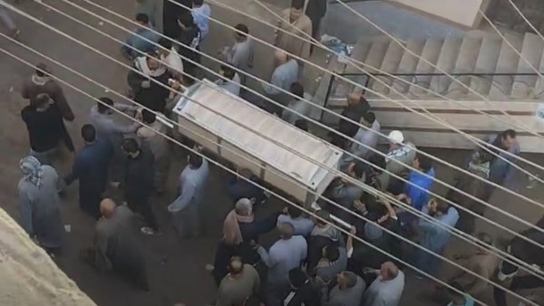 تشييع جثمان رئيس محكمة جنايات طنطا بمسقط رأسه في المنوفية