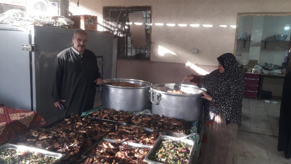 «مطبخ الخير» ينظم حفل إفطار مجاناً للصائمين إحتفالاً بليلة النصف من شعبان في الخانكة .. صور