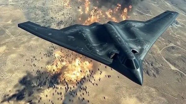 الجيش الأمريكي ينفذ غارات جوية على مواقع صواريخ باليستية إيرانية باستخدام قاذفات B2