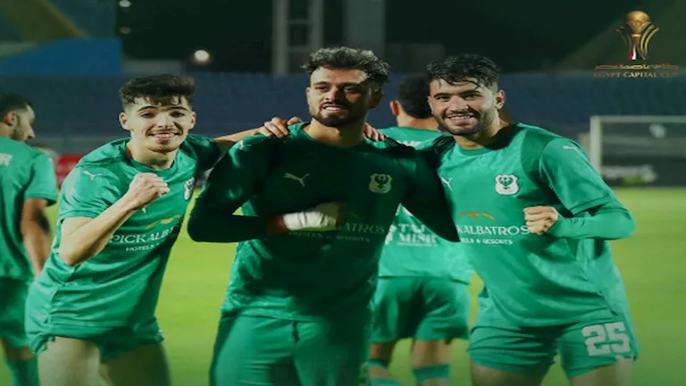 صلاح محسن يقود المصري للفوز على الجونة في ذهاب ربع النهائي