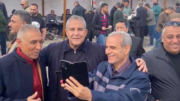 لدعم بلدياته.. طاهر أبو زيد يظهر في انتخابات المهندسين بالقاهرة  | صور