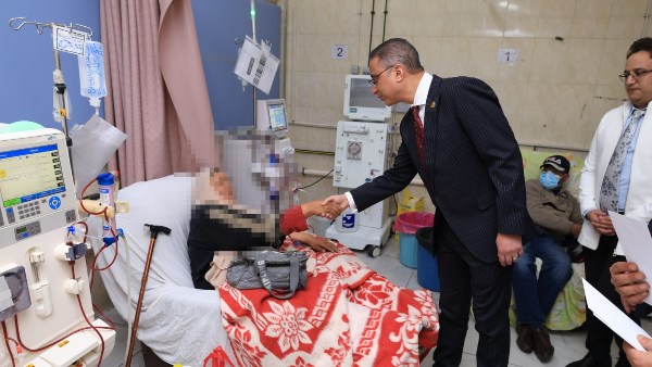 محافظ الجيزة يشدد على ضرورة انتظام تقديم الرعاية الصحية للمرضى بمستشفى التحرير العام بإمبابة محافظ الجيزة يشدد على ضرورة انتظام تقديم الرعاية الصحية للمرضى بمستشفى التحرير العام بإمبابة