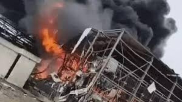 حريق بموقع صناعي جنوبي إسرائيل عقب هجوم صاروخي إيراني