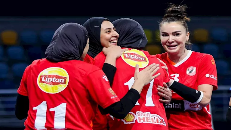 مجموعة الأهلي لسيدات الطائرة في بطولة أفريقيا