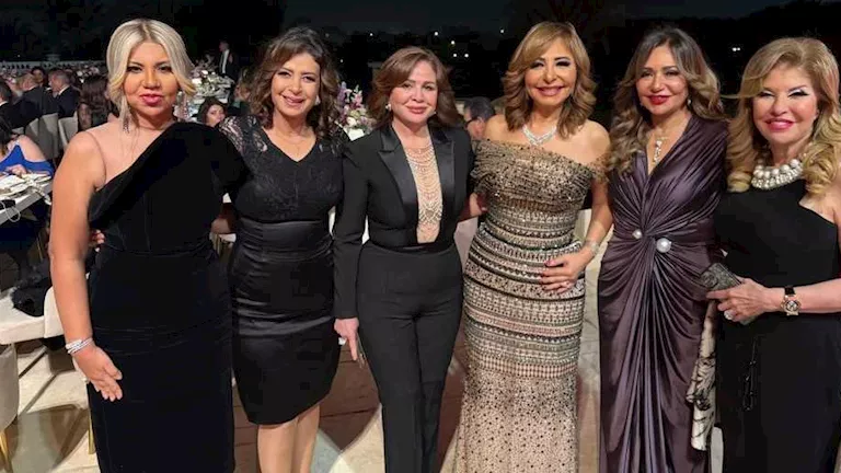 نجوم الفن يحتفلون بخطوبة نور عمرو أديب.. وليلى علوي تهنئ العروسين