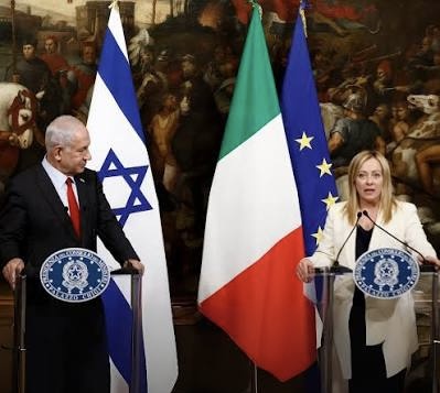 إسرائيل ترد على ميلوني : ليست لدينا اتفاقية أمنية مع إيطاليا