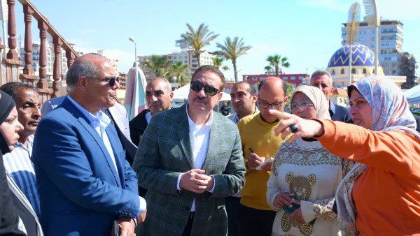لليوم الثاني .. محافظ بورسعيد يتفقد استعدادات الشاطئ لاستقبال أعياد الربيع | شاهد لليوم الثاني .. محافظ بورسعيد يتفقد استعدادات الشاطئ لاستقبال أعياد الربيع | شاهد