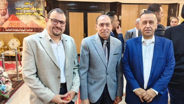 فيها حاجة حلوة.. قيادات بورسعيد يهنئون الأقباط بعيد القيامة.. شاهد فيها حاجة حلوة.. قيادات بورسعيد يهنئون الأقباط بعيد القيامة.. شاهد