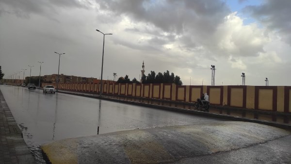 الأمطار في طور سيناء 