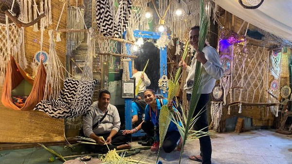 أقباط جنوب سيناء يحتفلون بأحد الزعف 