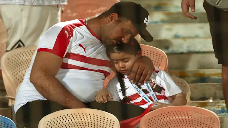 25 صورة لـ بكاء وحزن لاعبي وجمهور الزمالك بعد خسارة الكونفدرالية 2026