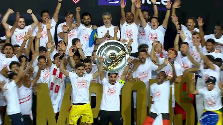 لقطات من تتويج الزمالك بلقب الدوري المصري الممتاز
