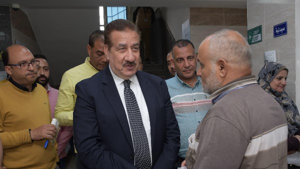 جولة مفاجئة لمحافظ بورسعيد بوحدة طب أسرة