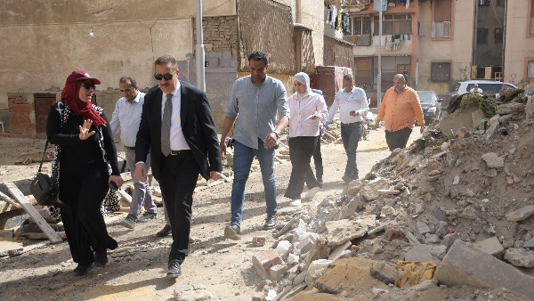 تطوير ورفع كفاءة 239 عمارة بمنطقة خالد بن الوليد بحي الزهور في بورسعيد