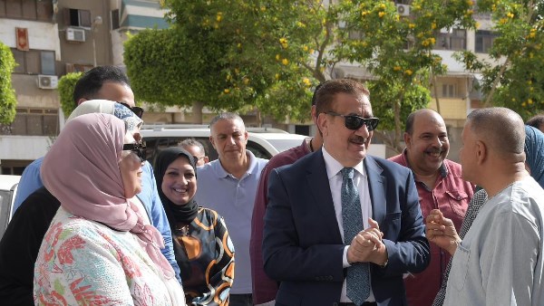 محافظ بورسعيد يتفقد منطقة مساكن منخفض التكاليف محمد علي بمدينة بورفؤاد