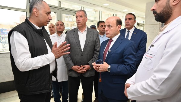 محافظ الغربية يتفقد مستشفى طنطا العام الجديد.. ويؤكد: صرح طبي غير مسبوق