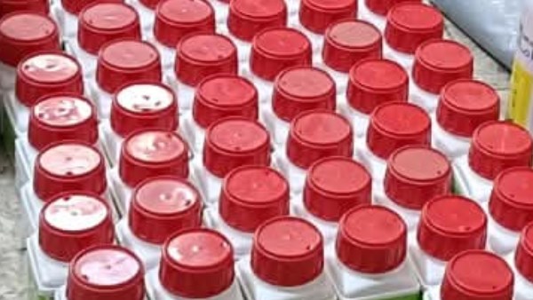 ضبط 164 عبوة مبيدات زراعية منتهية الصلاحية في كفر الشيخ