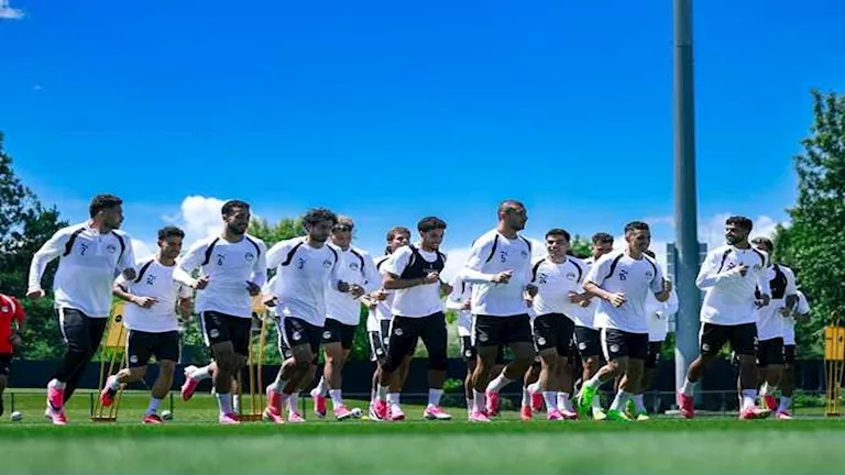 منتخب مصر يواصل تدريباته استعدادا لمواجهة بلجيكا بالمونديال | مصراوي