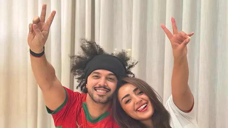 عبدالفتاح الجريني يساند منتخب المغرب قبل مواجهة البرازيل | مصراوي