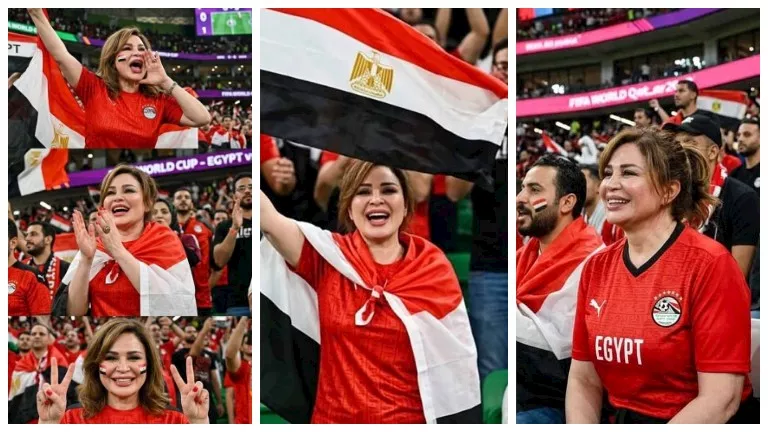 إلهام شاهين تعلق على مباراة مصر أمام بلجيكا قبل انطلاقها.. ماذا قالت؟ | مصراوي