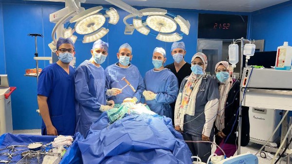 مستشفيات جامعة بنها تنقذ حياة طفلة من الموت المحقق