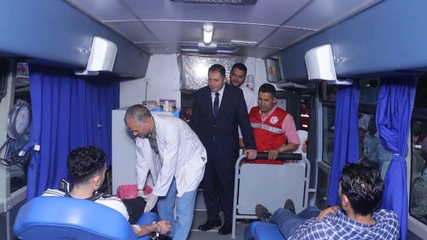 بحضور محافظ دمياط.. احتفالية اليوم العالمي للتبرع بالدم
