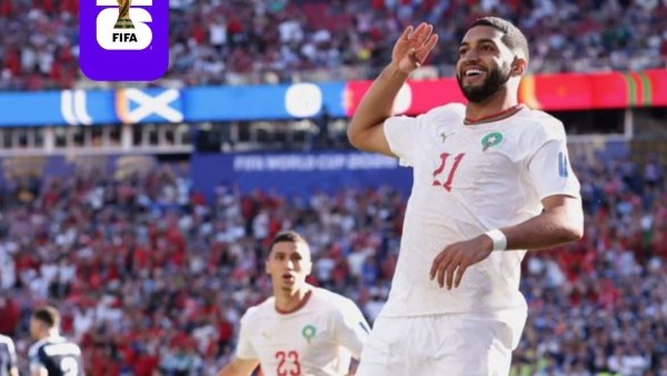 المغرب 1 0 يتقدم على إسكتلندا في الشوط الأول