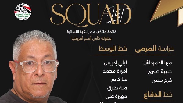قائمة منتخب الكرة النسائية المشاركة في كأس أمم أفريقيا بالمغرب